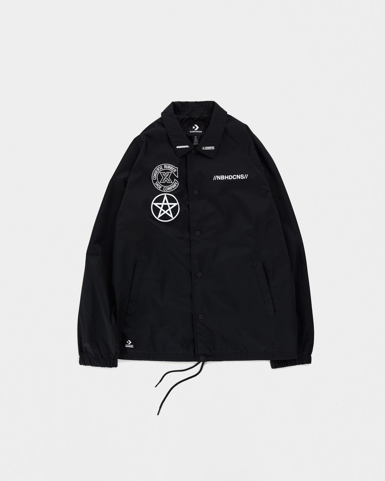 Black Coaches Jacket