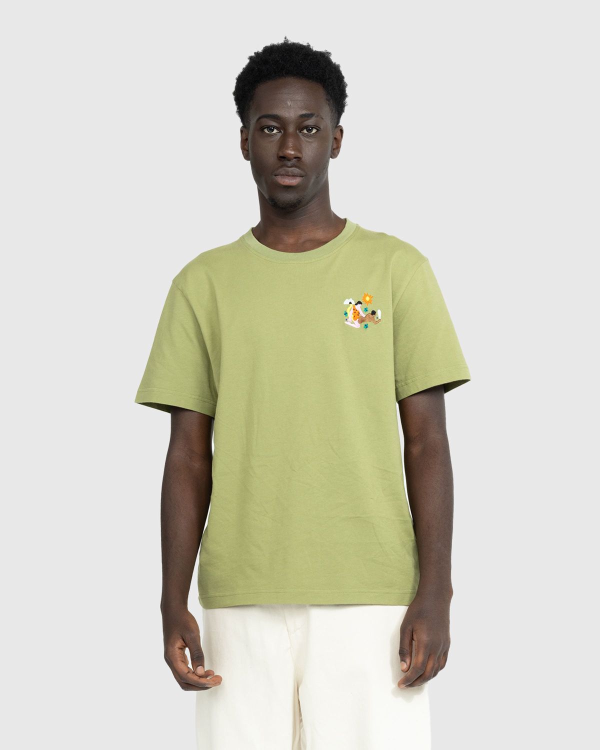 Carne Bollente – Yabba-Dabba-Do Me T-Shirt Khaki - Tops - Green - Image 5