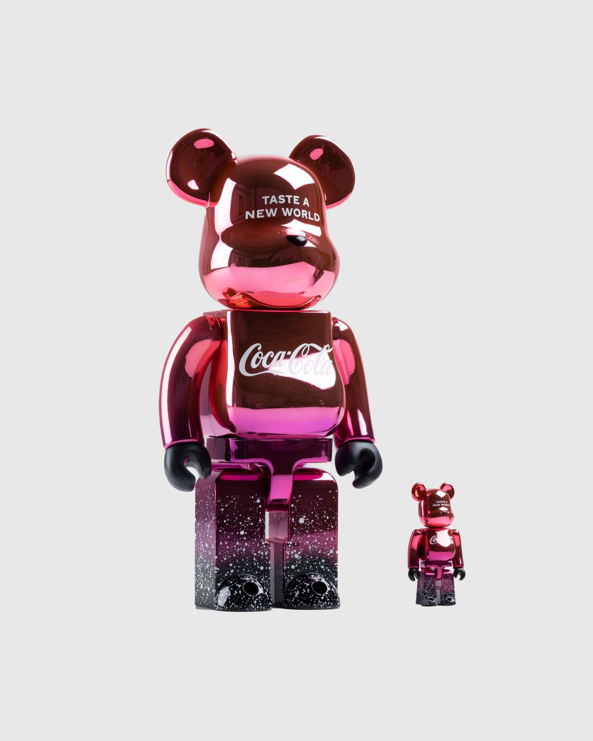 Medicom – Be@rbrick Coca-Cola Creations 100% and 400% Set Pink - Arts & Collectibles - Pink - Image 2