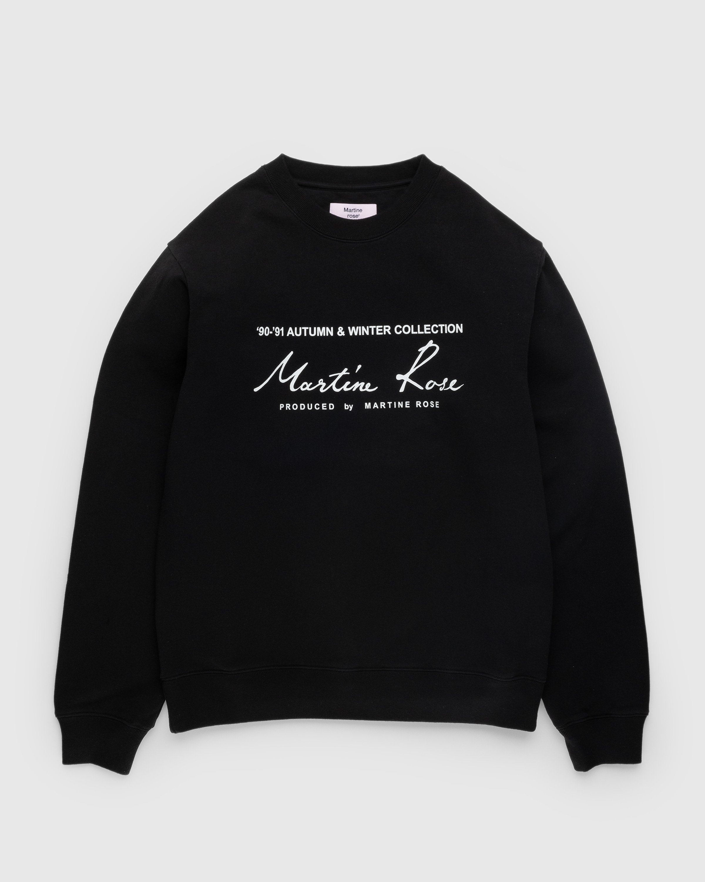 Martine Rose – Classic Crew Black | Highsnobiety Shop