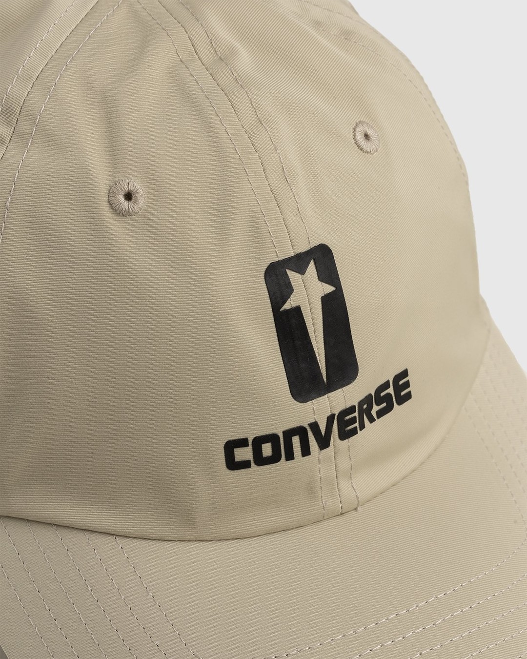 Converse x Rick Owens – Dad Cap Pelican Black - Caps - Black - Image 5