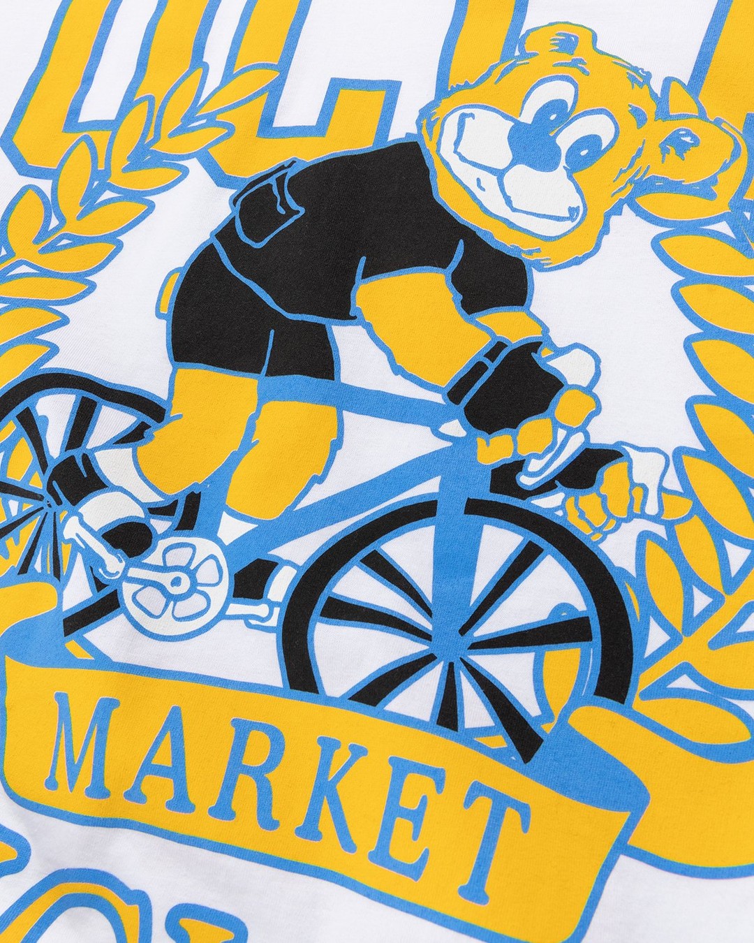 Market x UCLA x Highsnobiety – HS Sports Bruin T-Shirt White - T-shirts - White - Image 4