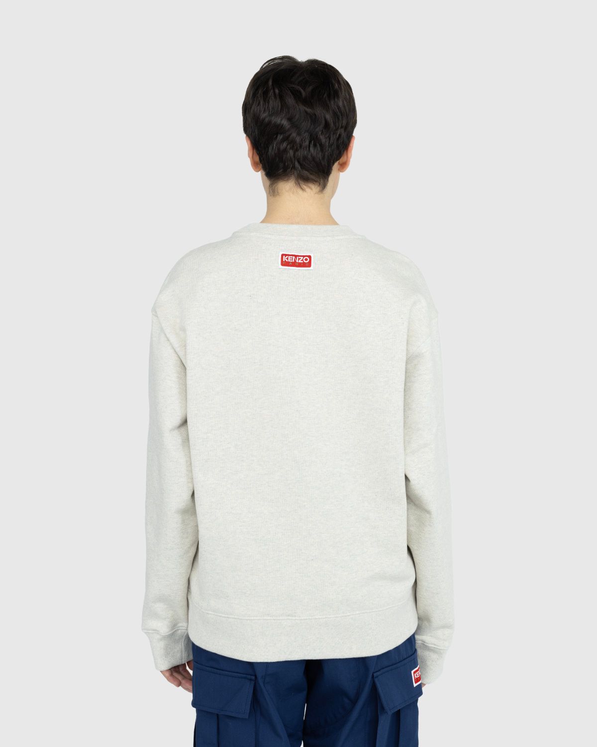 Kenzo – ‘BOKE FLOWER’ Sweatshirt - Knitwear - Grey - Image 4