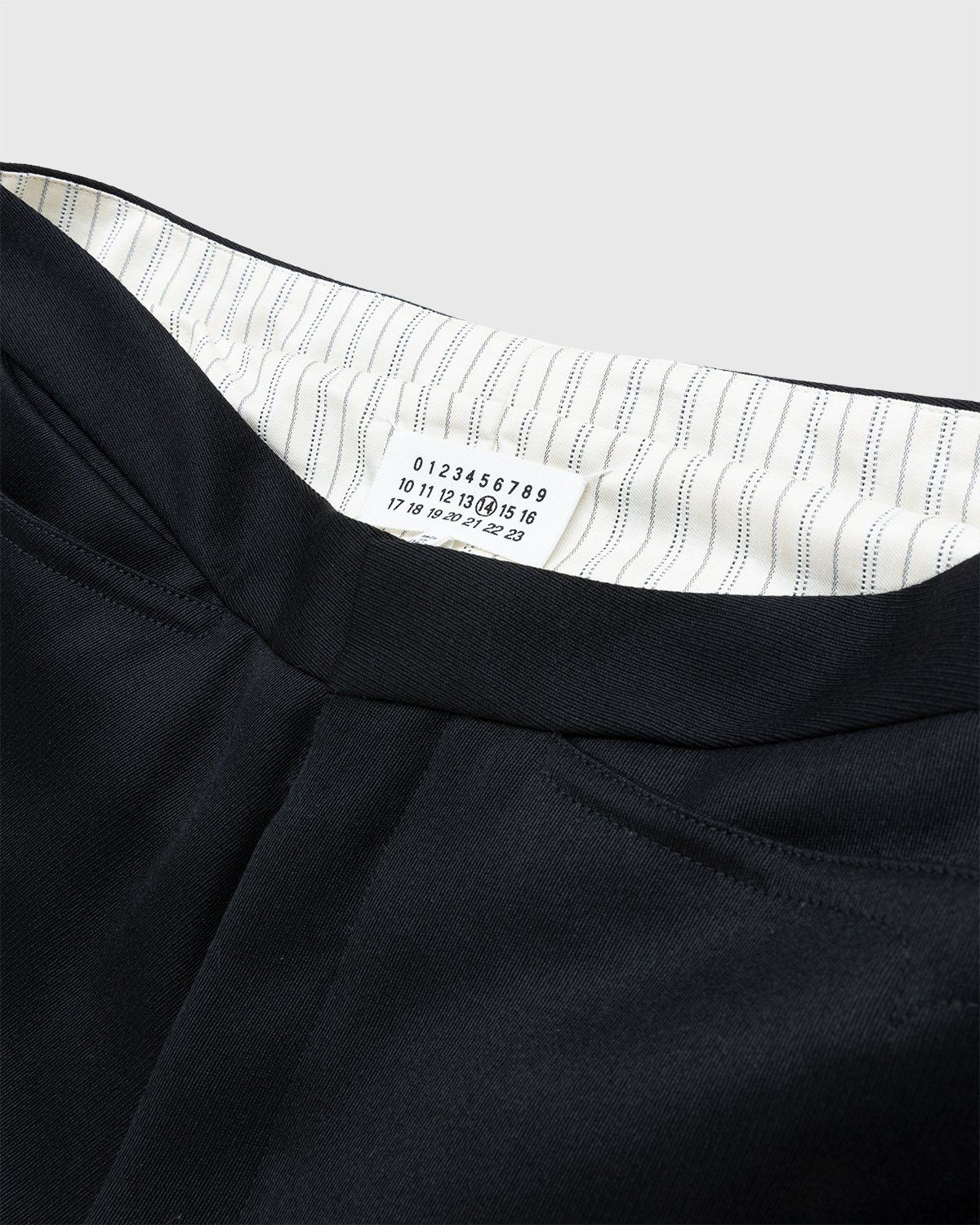 Maison Margiela – Gabardine Trousers Black - Trousers - Black - Image 3