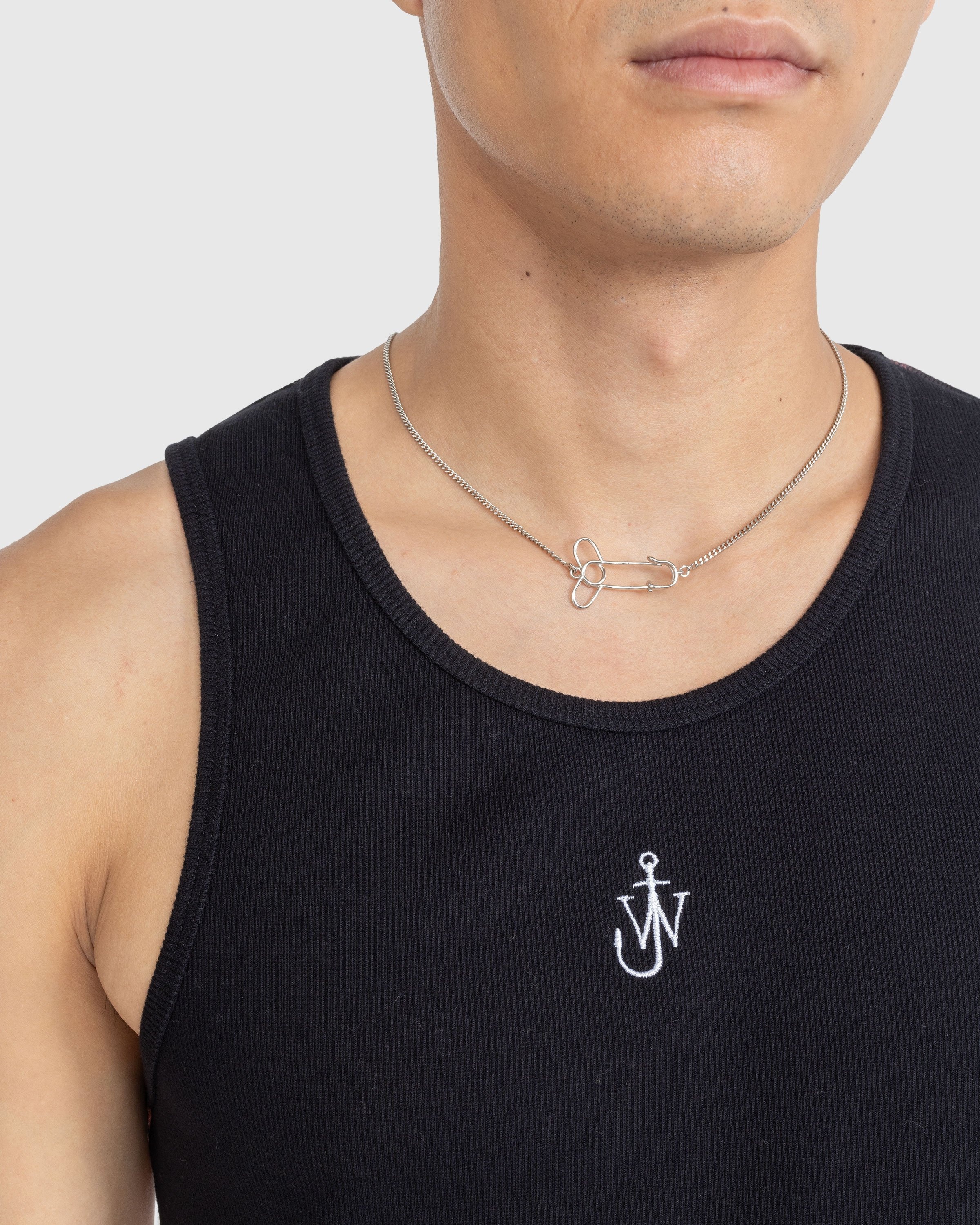 J.W. Anderson – Penis Pendant Necklace Silver - Jewelry - Silver - Image 3
