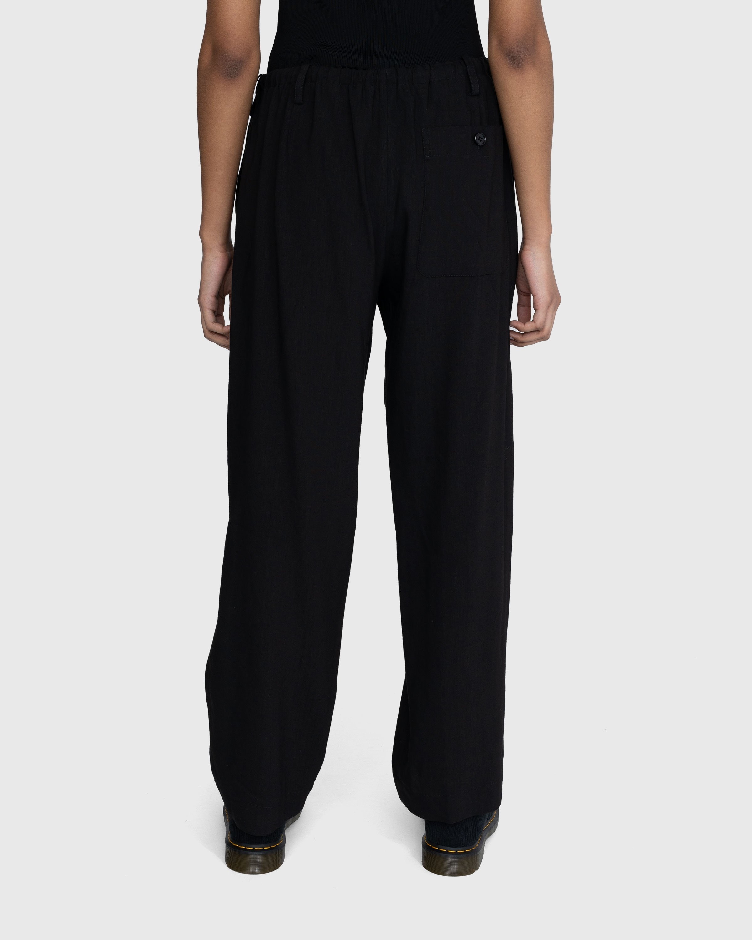 Dries van Noten – Penny Pants Black - Pants - Black - Image 3