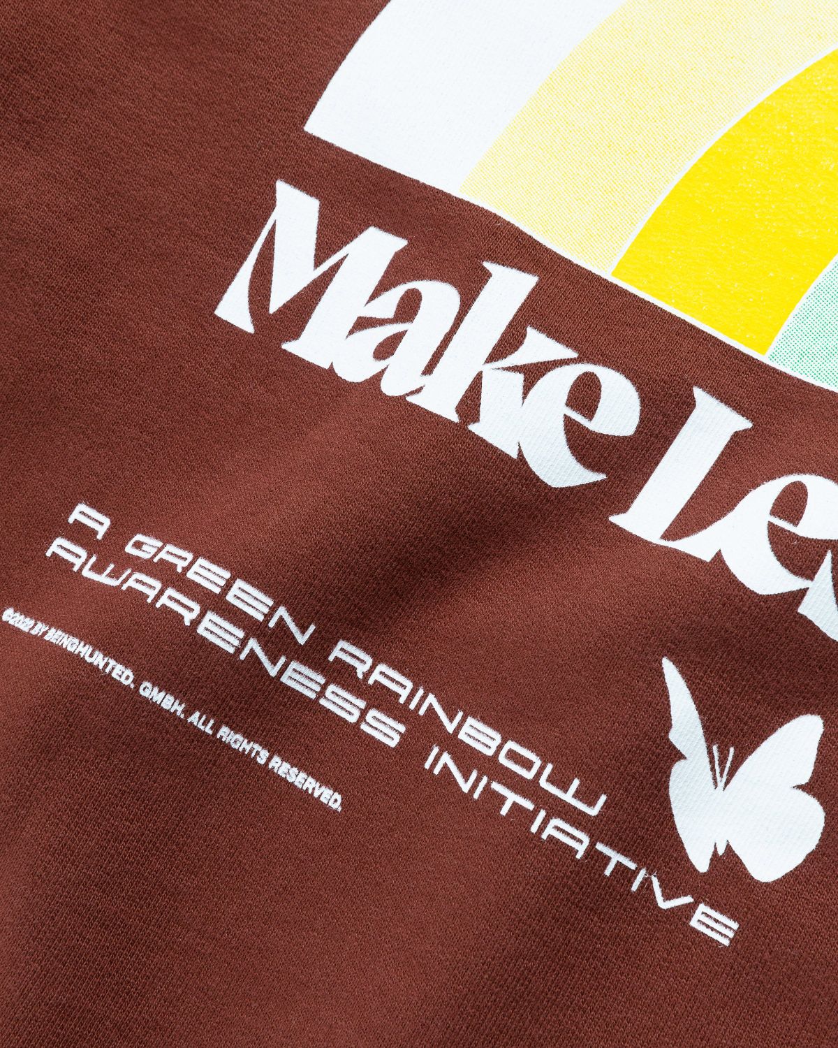 BEINGHUNTED x Highsnobiety – BERLIN, BERLIN 3 Zip Mock Neck Brown - Sweats - Brown - Image 5