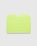 Acne Studios – Leather Card Holder Lime Green - Wallets - Green - Image 2
