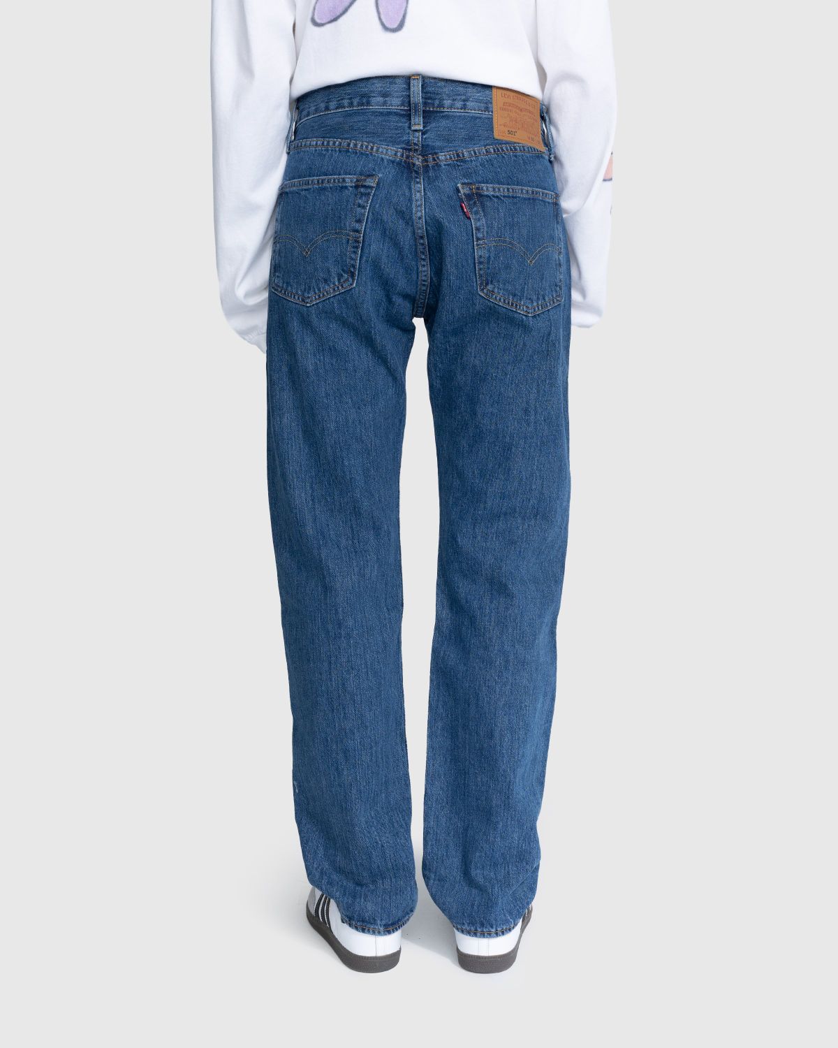 Levi's – 501 Original Fit Indigo Stonewash - Pants - Blue - Image 4