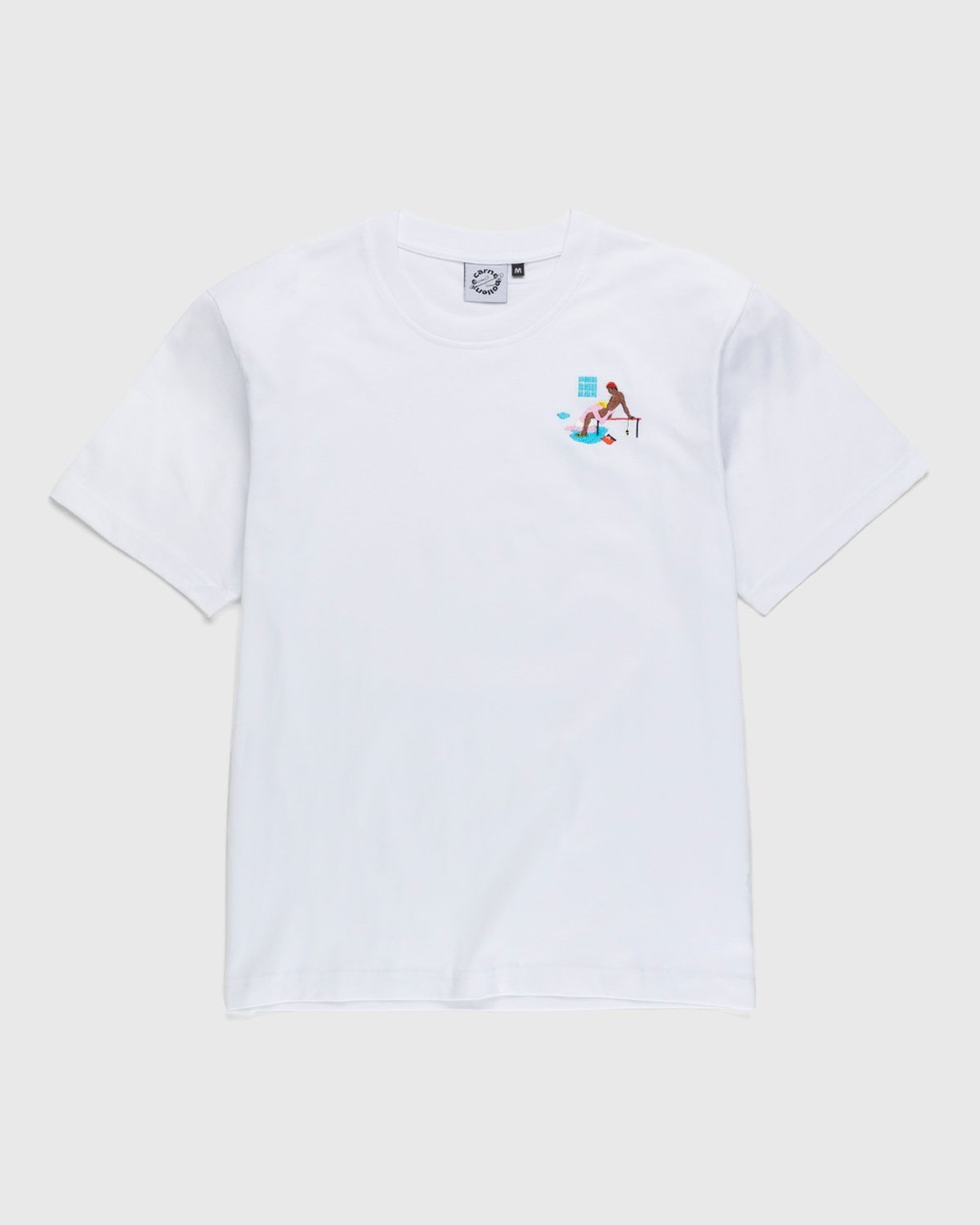 Carne Bollente – Deep Diving T-Shirt White - Tops - White - Image 1