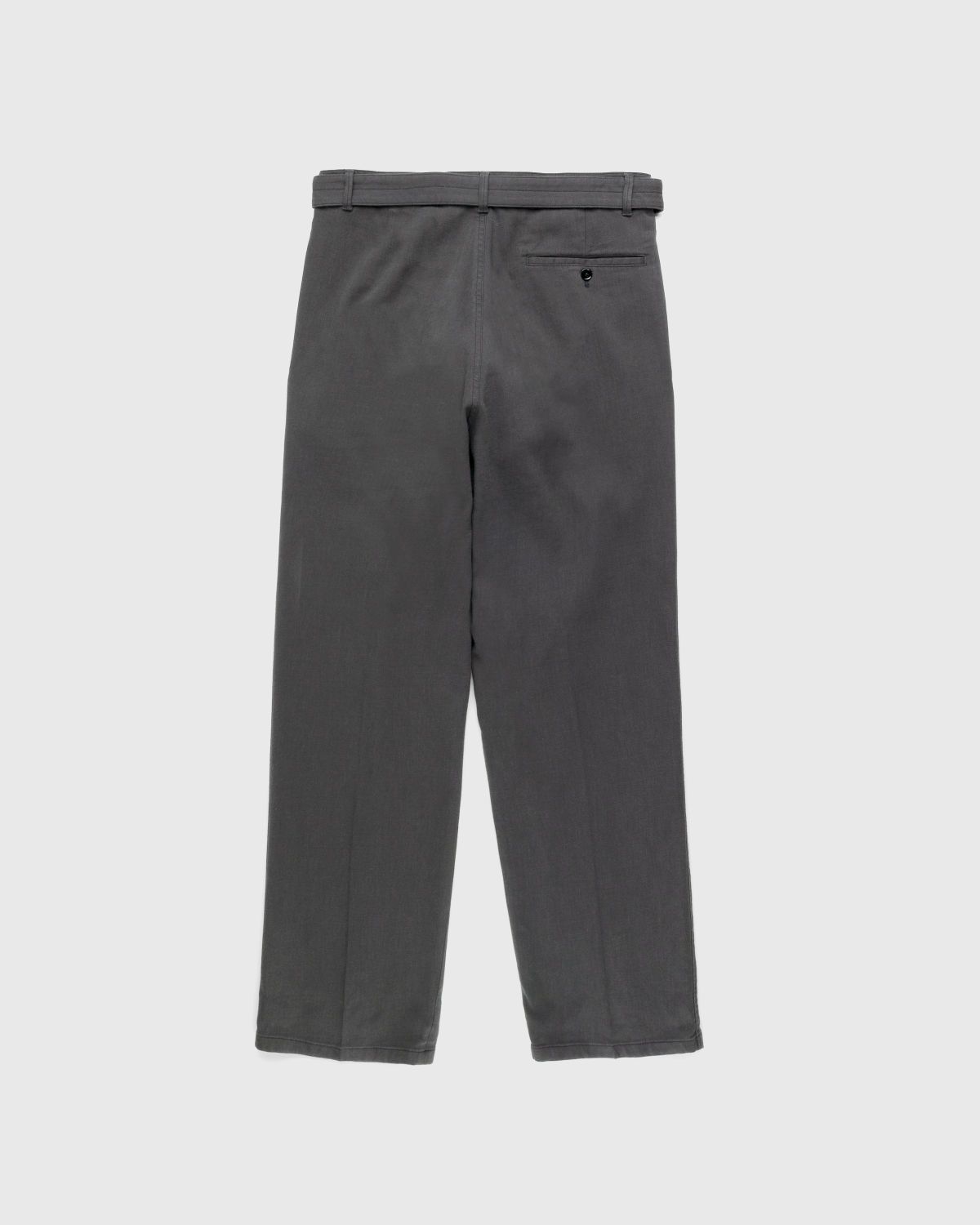 Lemaire – Loose Pleated Pants Grey - Pants - Brown - Image 2