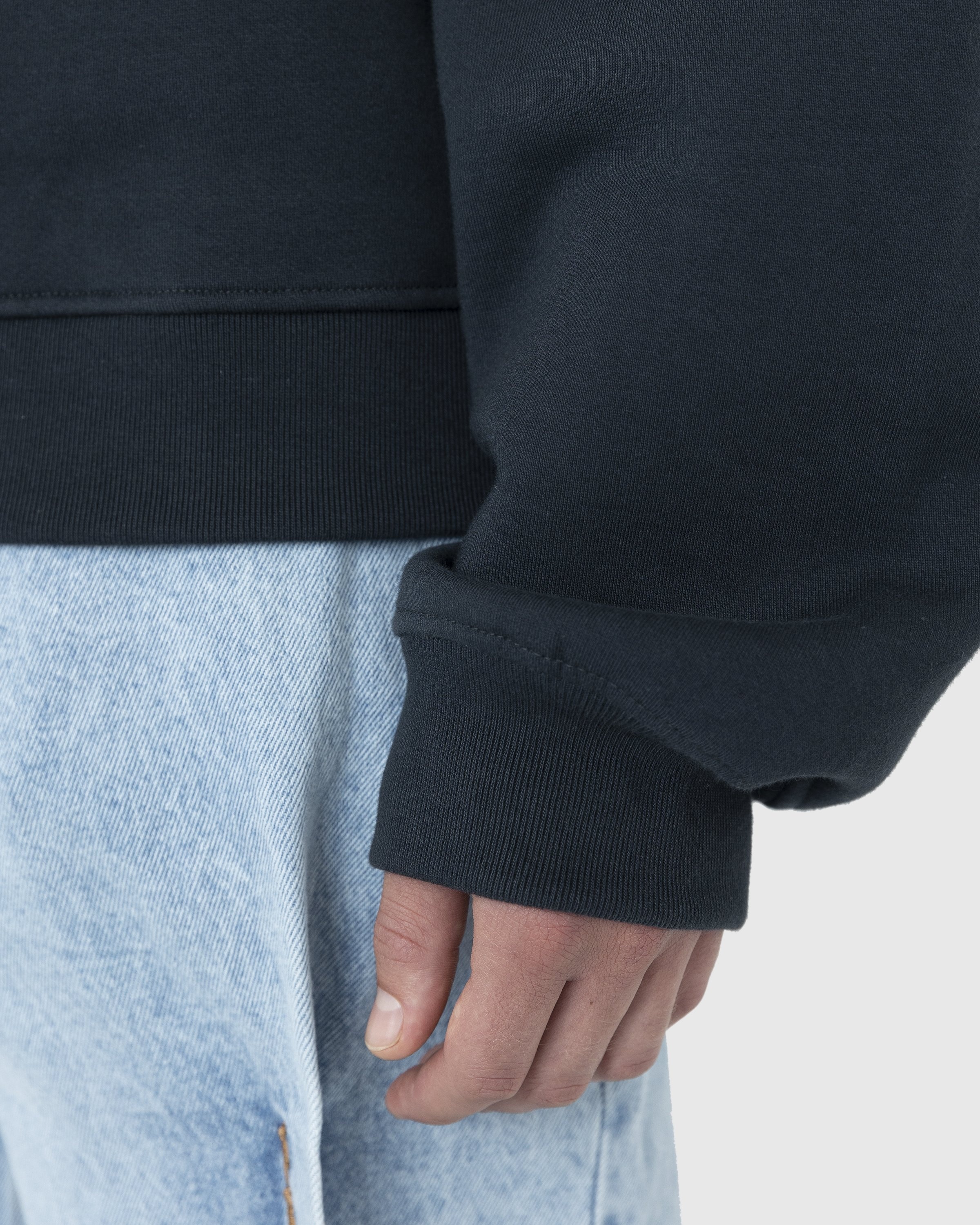 Y/Project – Pinched Logo Sweatshirt Navy - Sweats - Blue - Image 5
