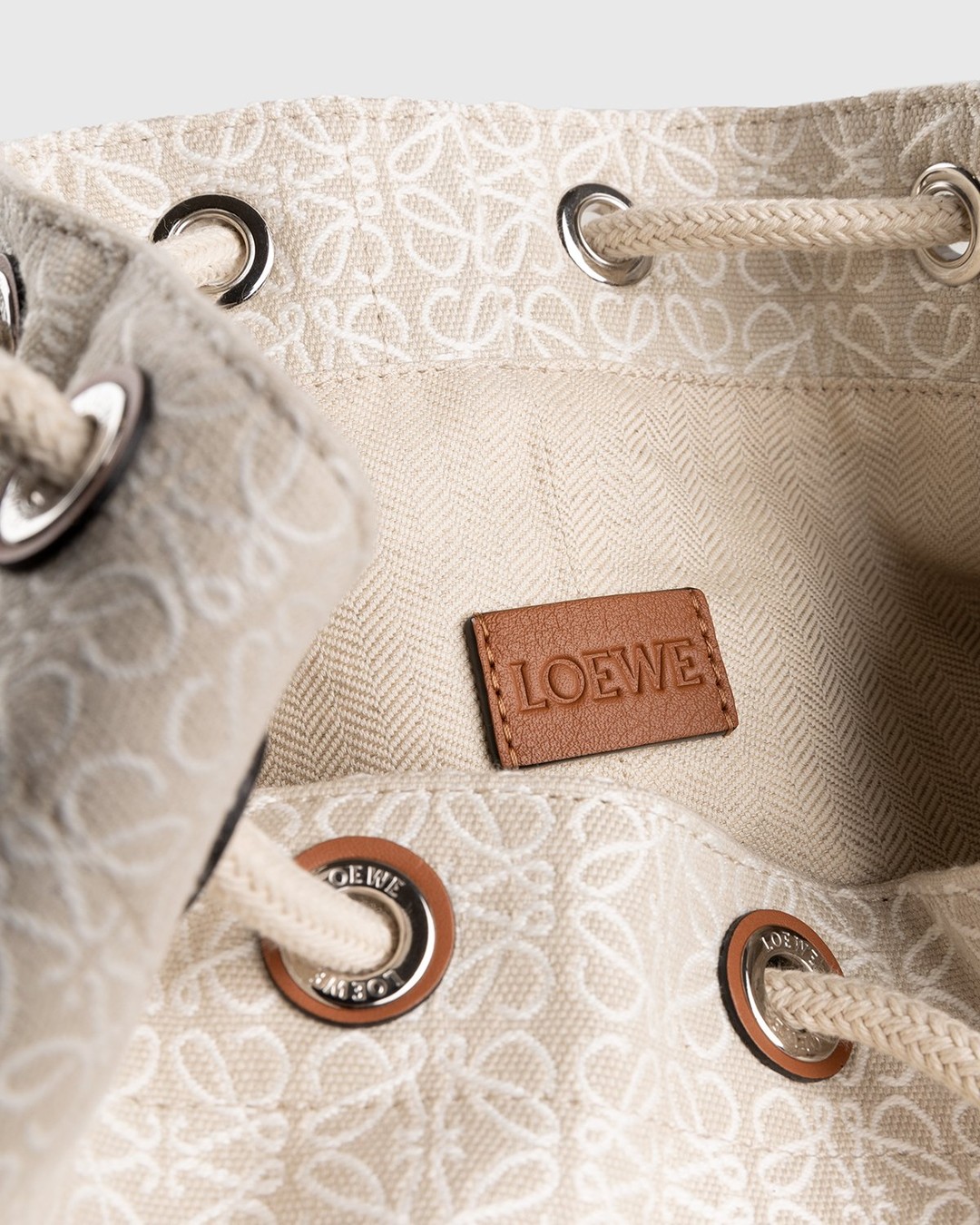 Loewe – Paula's Ibiza Sailor Bag Ecru/Red - Bags - Red - Image 5