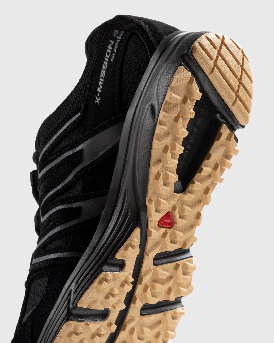 Salomon – X-Mission 4 Black/Ebony/Gum - Sneakers - Black - Image 5