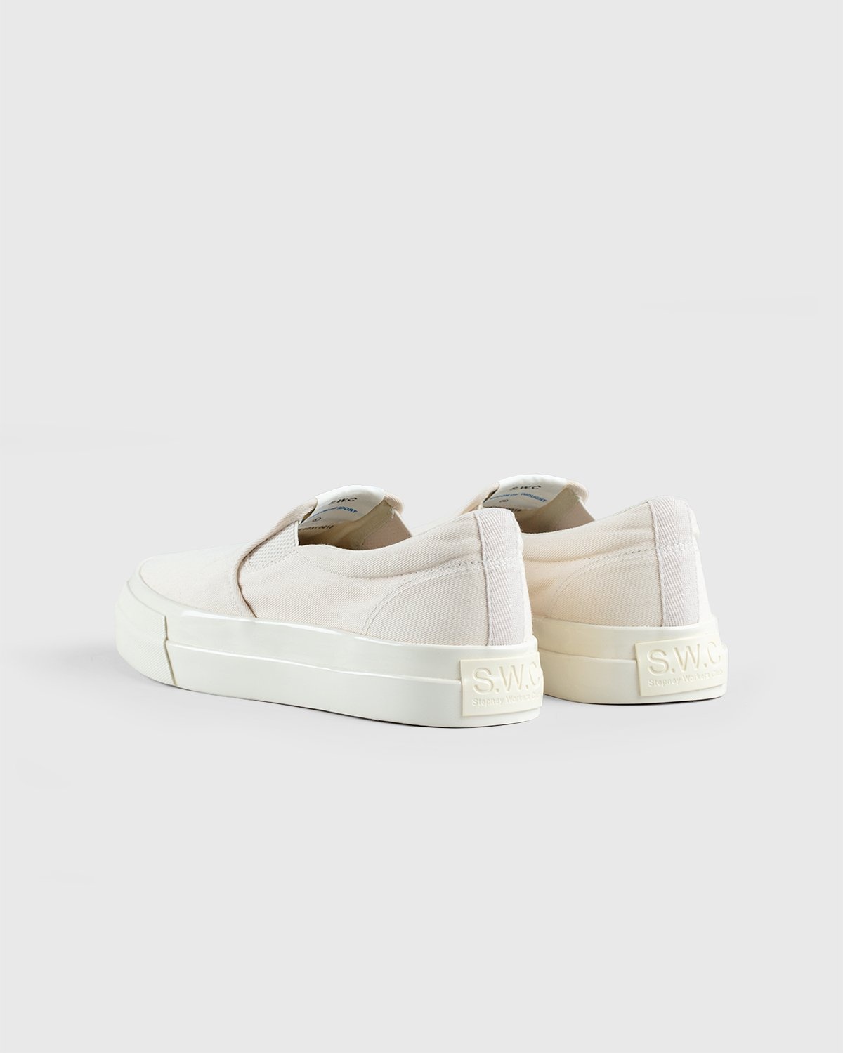 Stepney Workers Club – Lister Canvas Ecru - Sneakers - Beige - Image 3