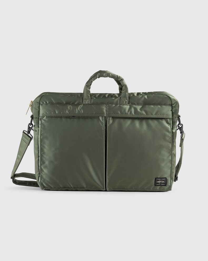 Tanker 2-Way Briefcase Sage Green