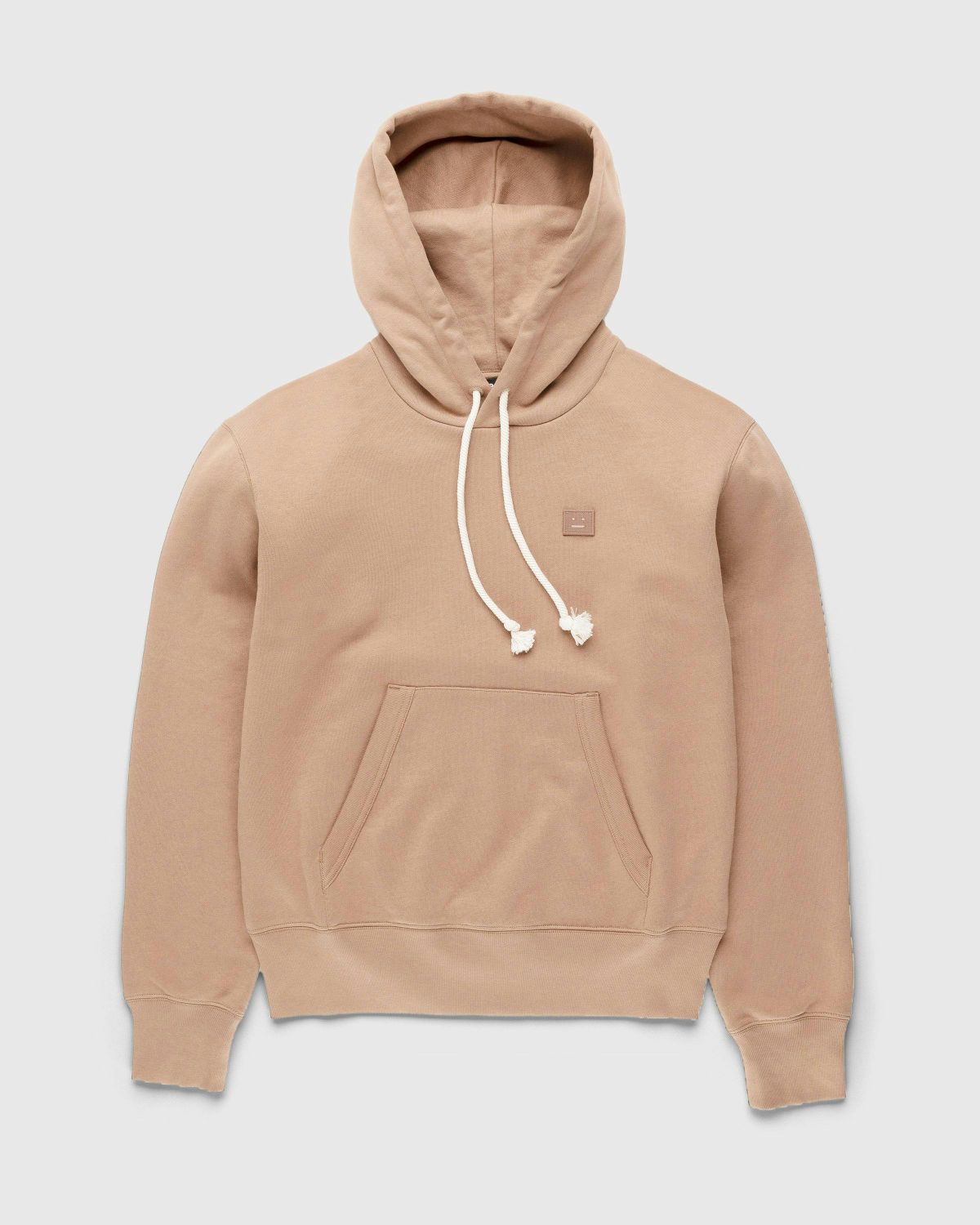 Acne Studios Face Logo Hoodie Cardinal Brown Highsnobiety Shop