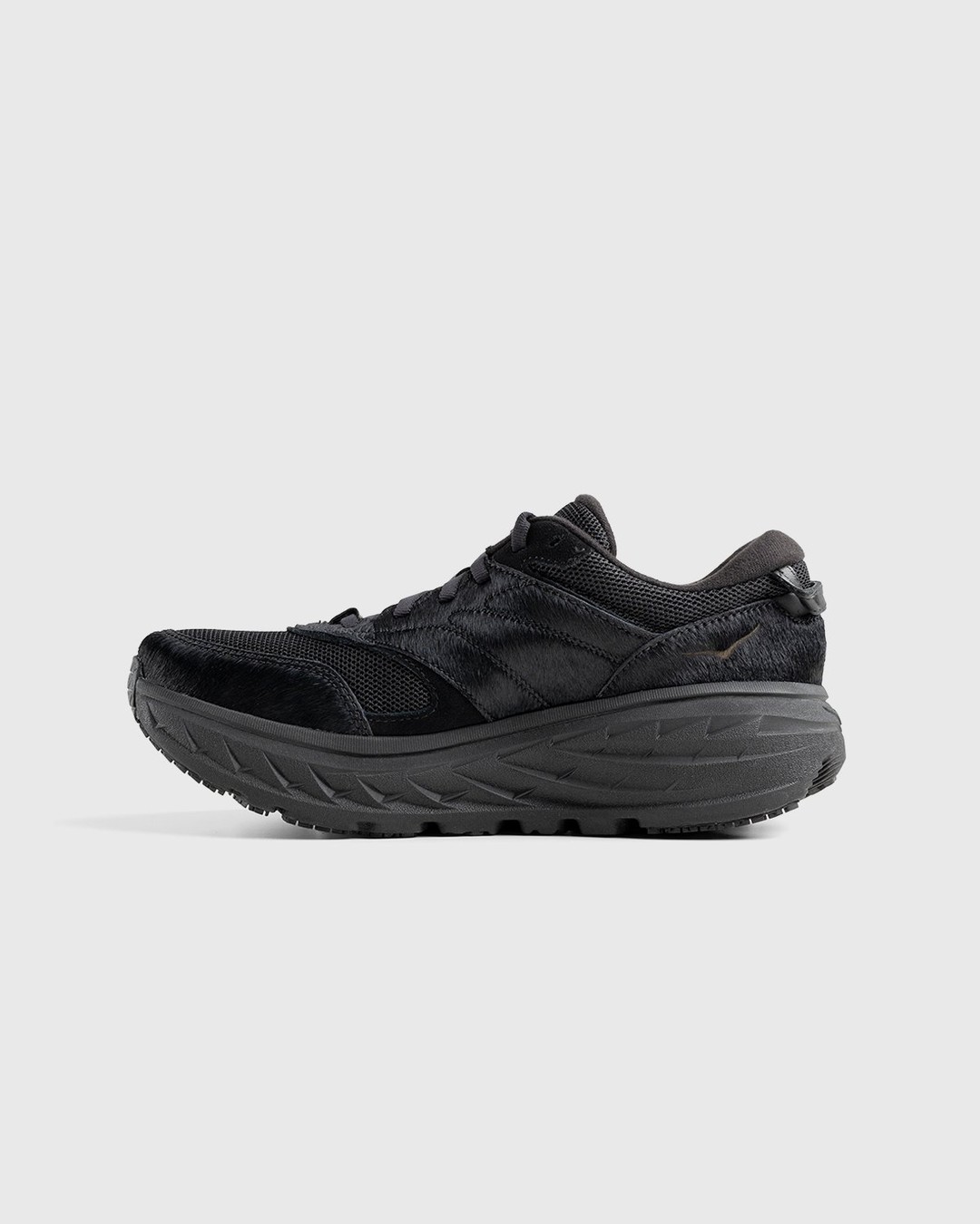 HOKA x Engineered Garments – Bondi L Black Cow Hair - Sneakers - Black - Image 2
