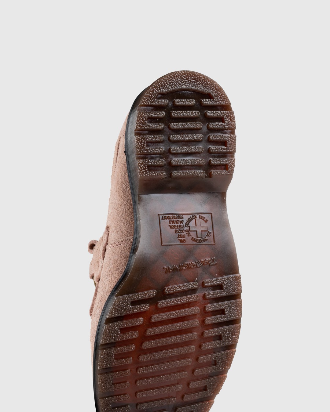 Dr. Martens – Adrian Snaffle Westminster Suede Beige - Shoes - Beige - Image 6