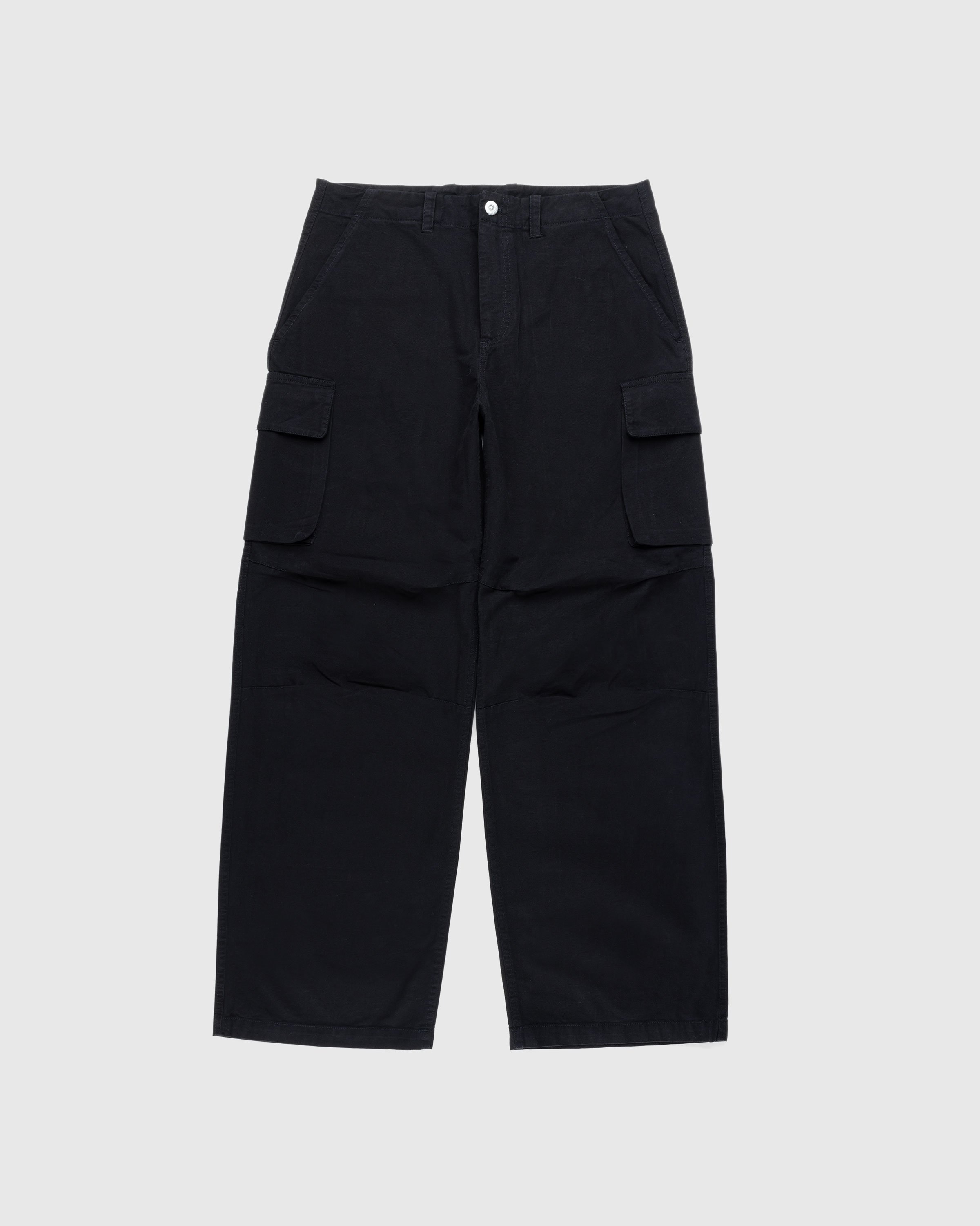 Our Legacy – Mount Cargo Black Canvas - Pants - Black - Image 1