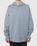 Acne Studios – Organic Cotton Logo Hoodie Steel Grey - Sweats - Grey - Image 2