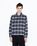 Highsnobiety HS05 – Shaggy Plaid Shirt Brown/Blue - Shirts - Multi - Image 3