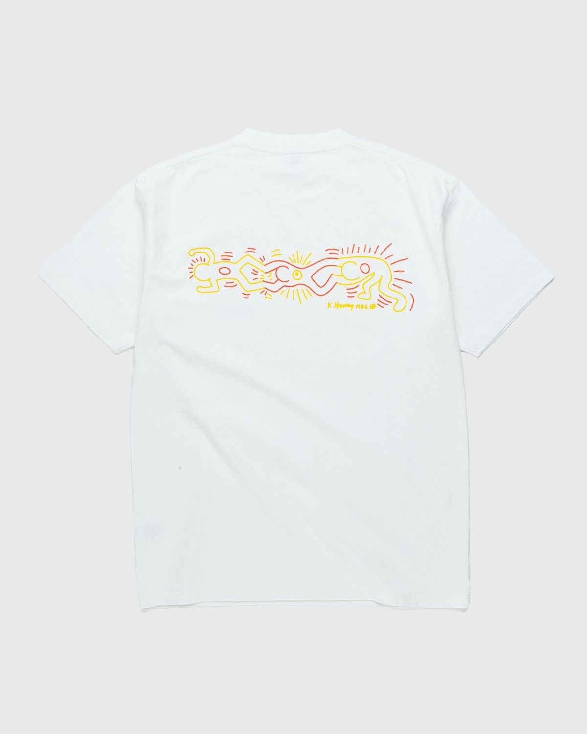 Highsnobiety – Keith Haring T-Shirt White - T-shirts - White - Image 2
