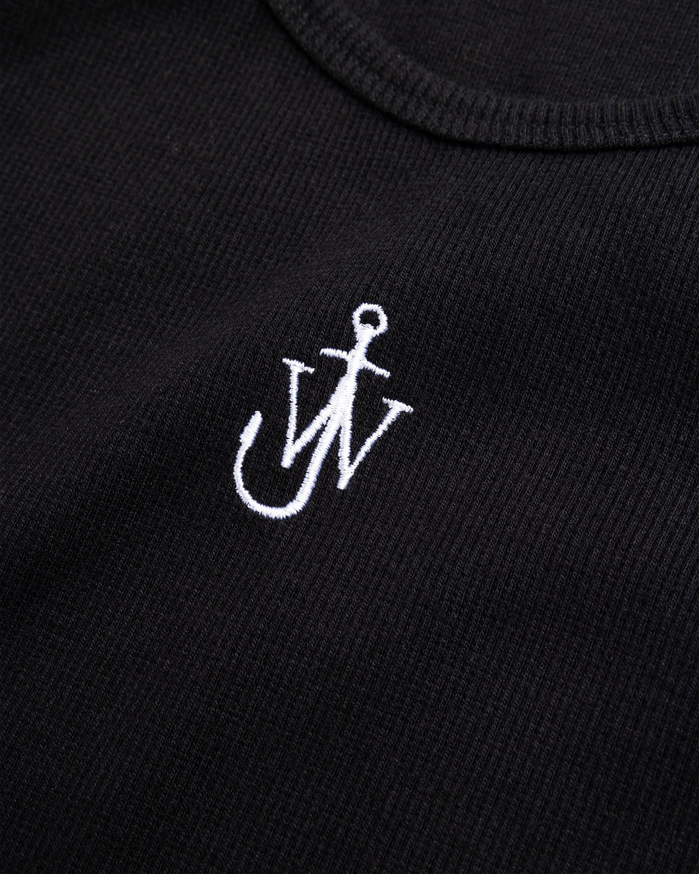 J.W. Anderson – Reclining Stud Back Print Vest Black - Tank Tops - Black - Image 7