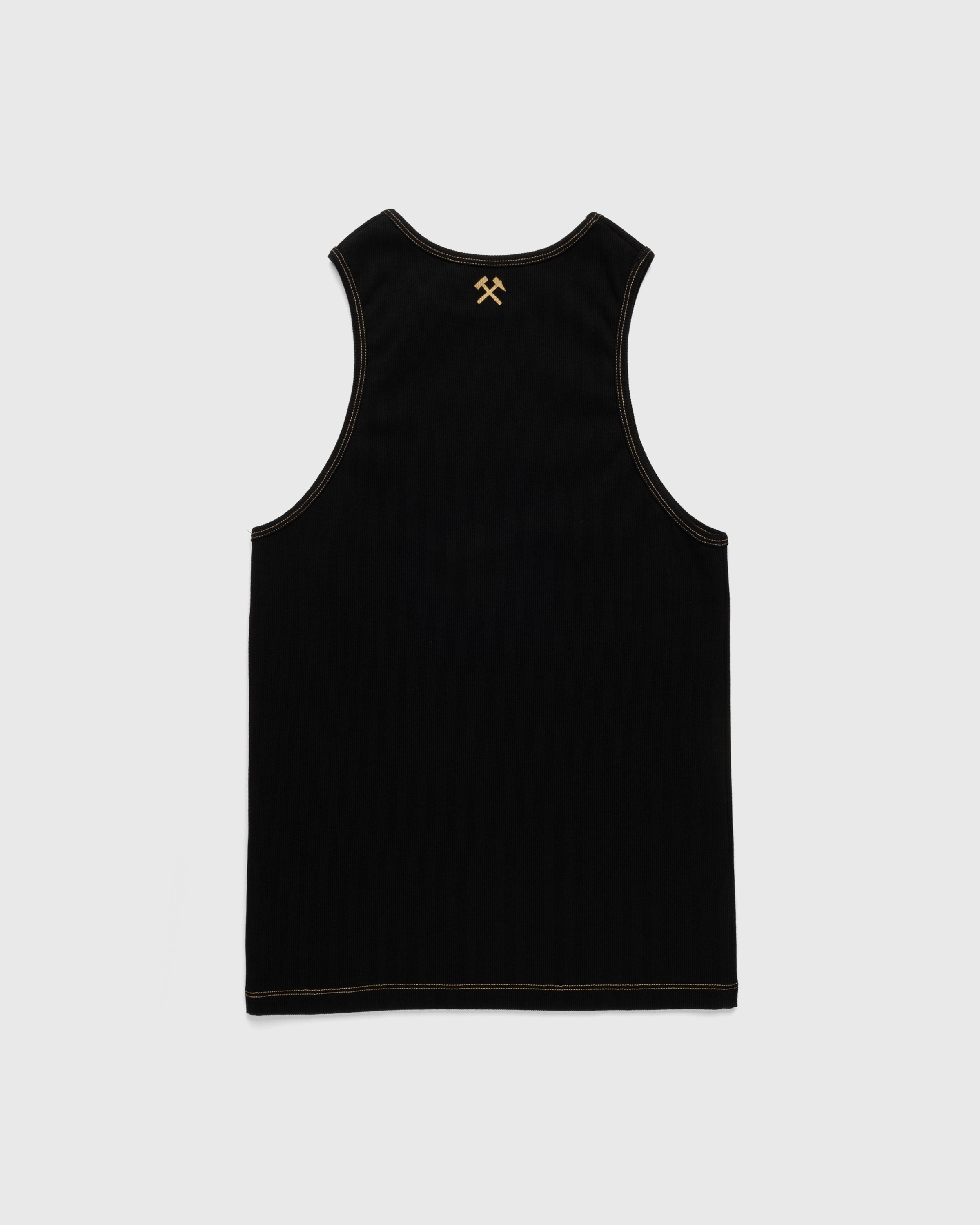 GmbH – Ali Rib Tank Top Black/Yellow - Men Tops - Black - Image 2