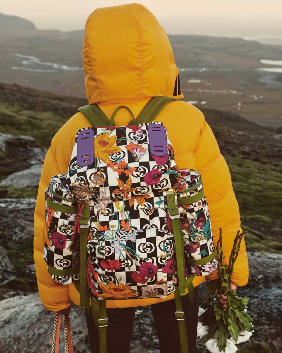 gucci the north face tnf fw21 second collection collaboration campaign drop release date info price buy nuptse release date lookbook jacket coat hat shoes list