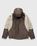 Arnar Mar Jonsson – Texlon Composition Outerwear Jacket Beige Chocolate Black - Outerwear - Black - Image 2