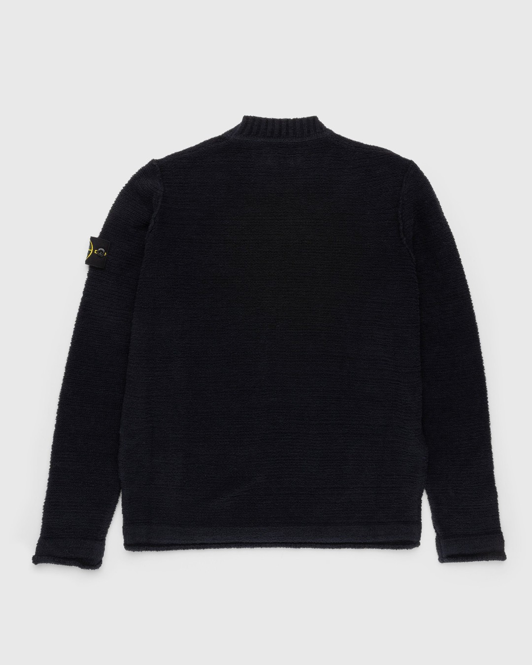 Stone Island – Cotton Crewneck Sweater Navy Blue - Knitwear - Blue - Image 2