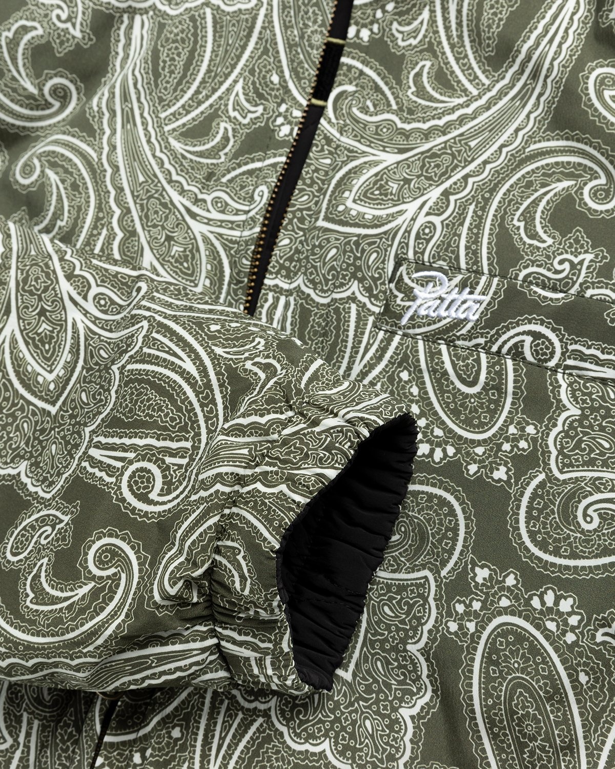 Patta – Paisley Reversible Jacket Black Paisley - Outerwear - Black - Image 10