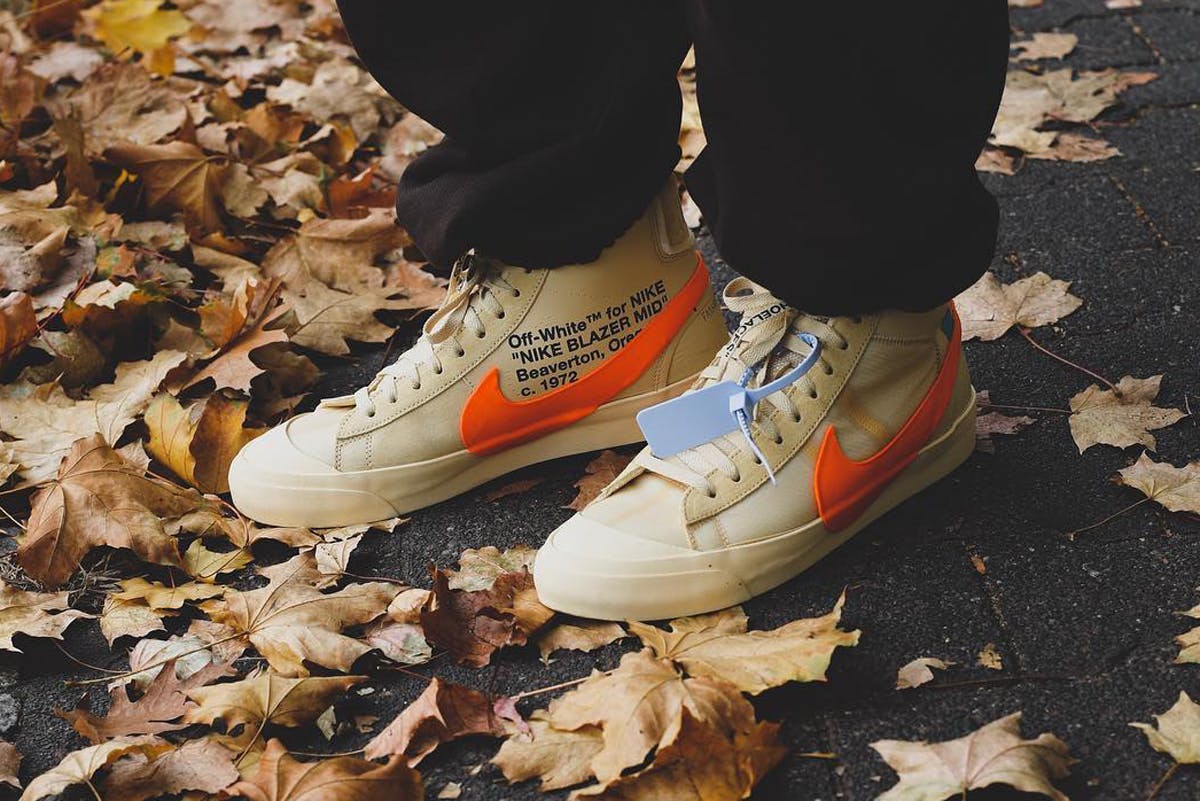 universitetsområde komponist mærke navn OFF-WHITE x Nike Blazer & More of the Best Instagram Sneakers