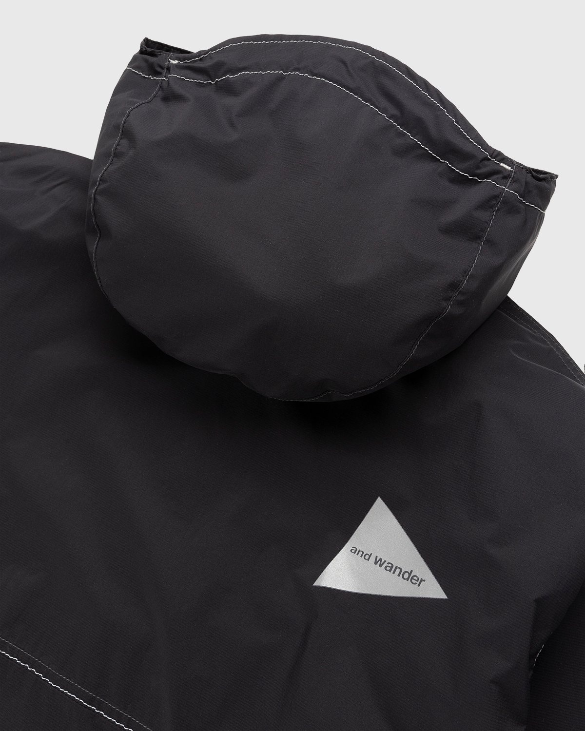 And Wander – Pertex Wind Jacket Black - Outerwear - Black - Image 5