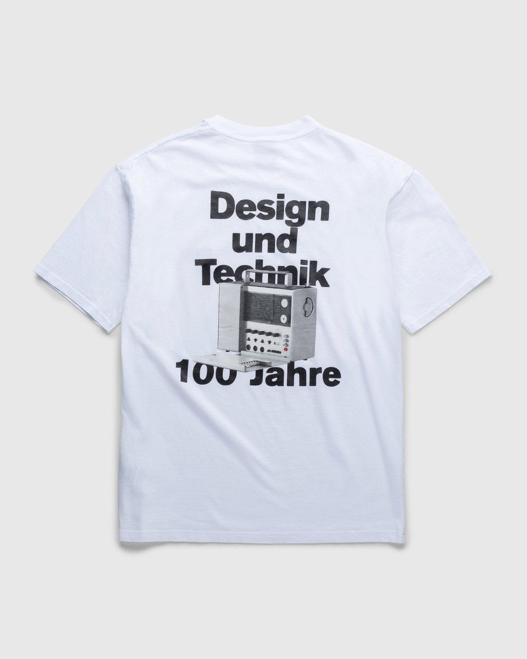 BRAUN x Highsnobiety – Design und Technik T-Shirt White - T-shirts - White - Image 1