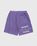 Bstroy x Highsnobiety – Not In Paris 4 Flower Sweatshorts Lavender - Shorts - Purple - Image 2