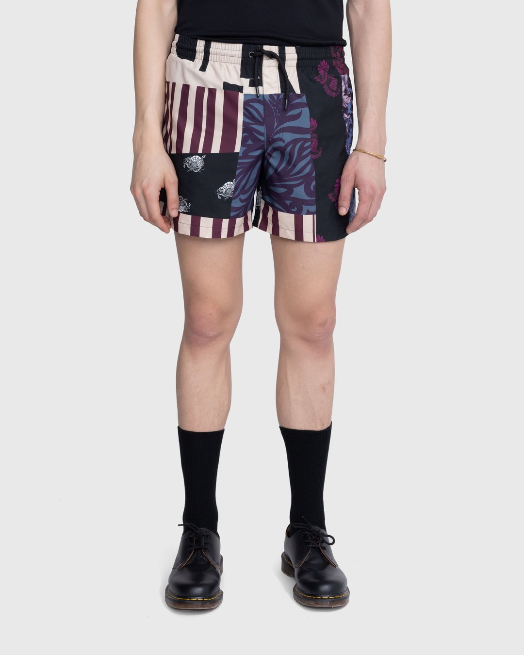 Dries van Noten – Phibbs Swim Shorts Dessin B - Swimwear - Red - Image 2