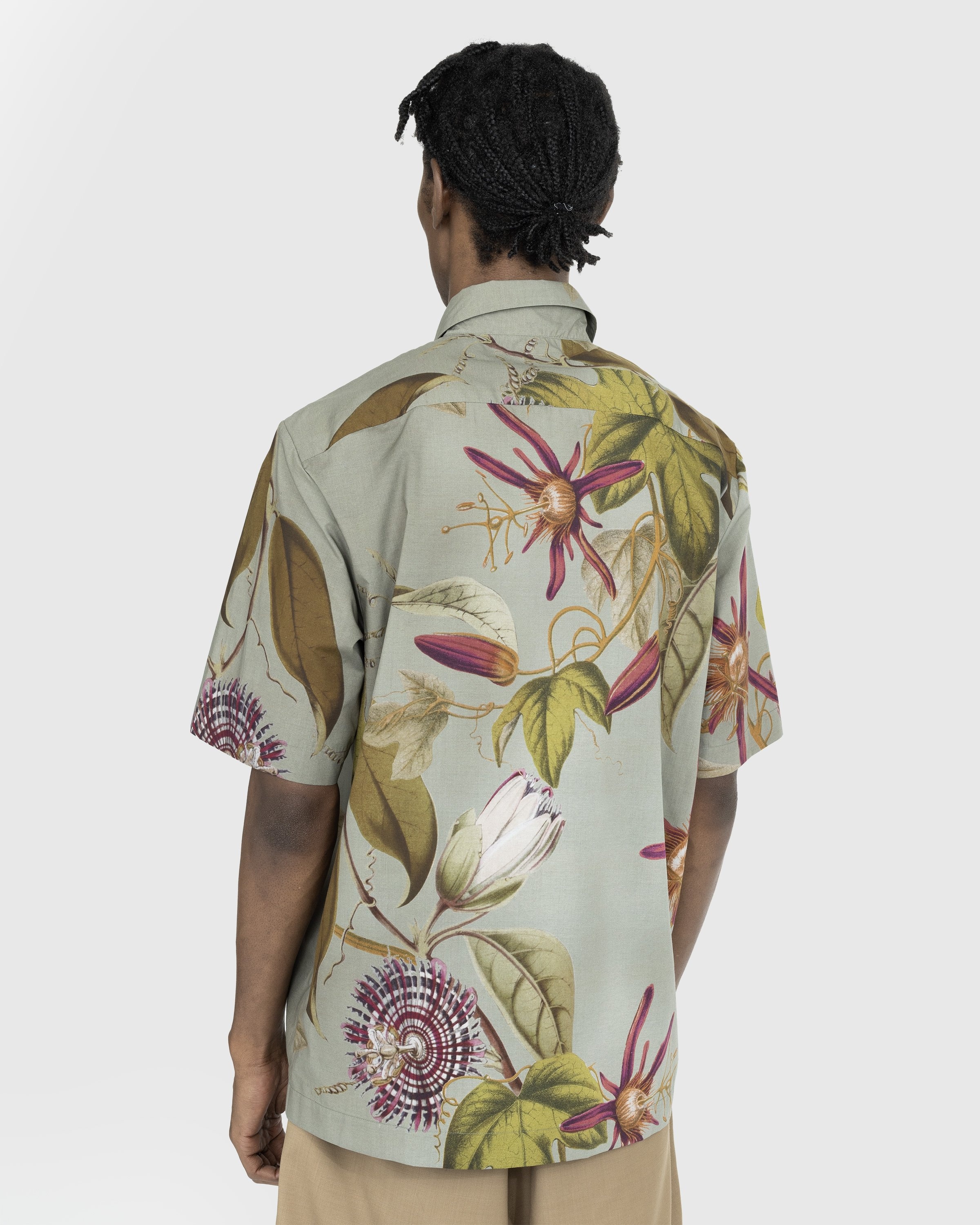 Dries van Noten – Clasen Shirt Grey - Shirts - Grey - Image 3