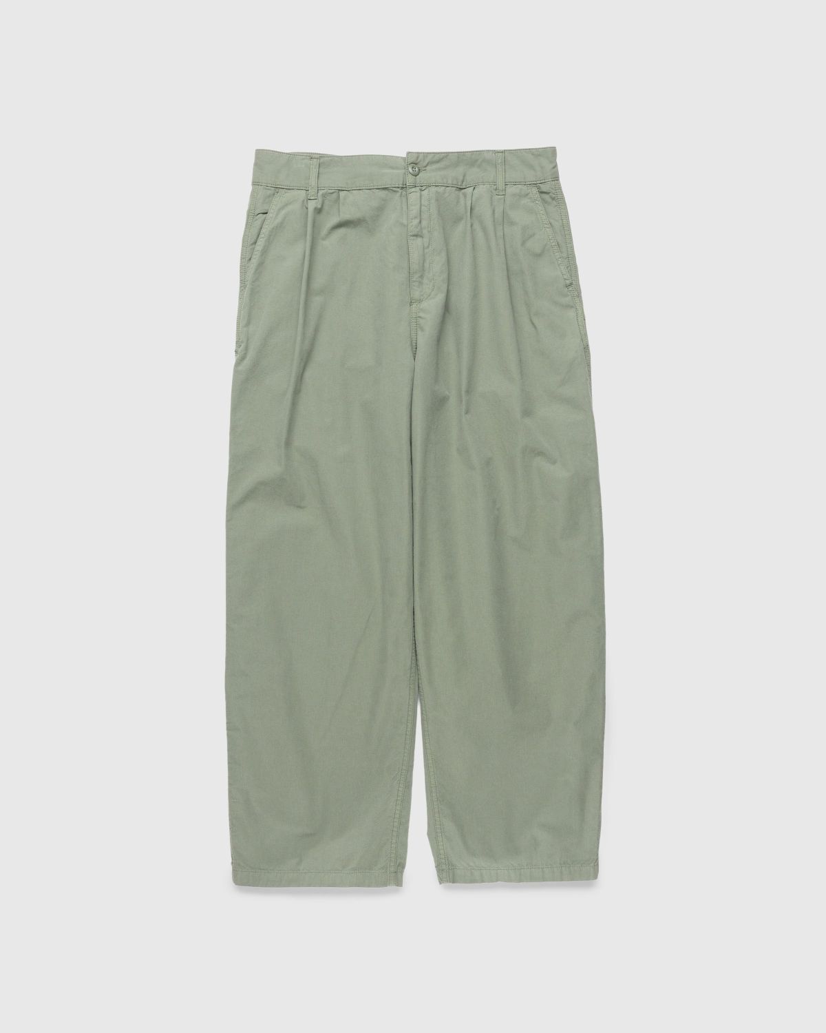 Carhartt WIP – Colston Pant Stonewashed Dollar Green - Pants - Green - Image 1