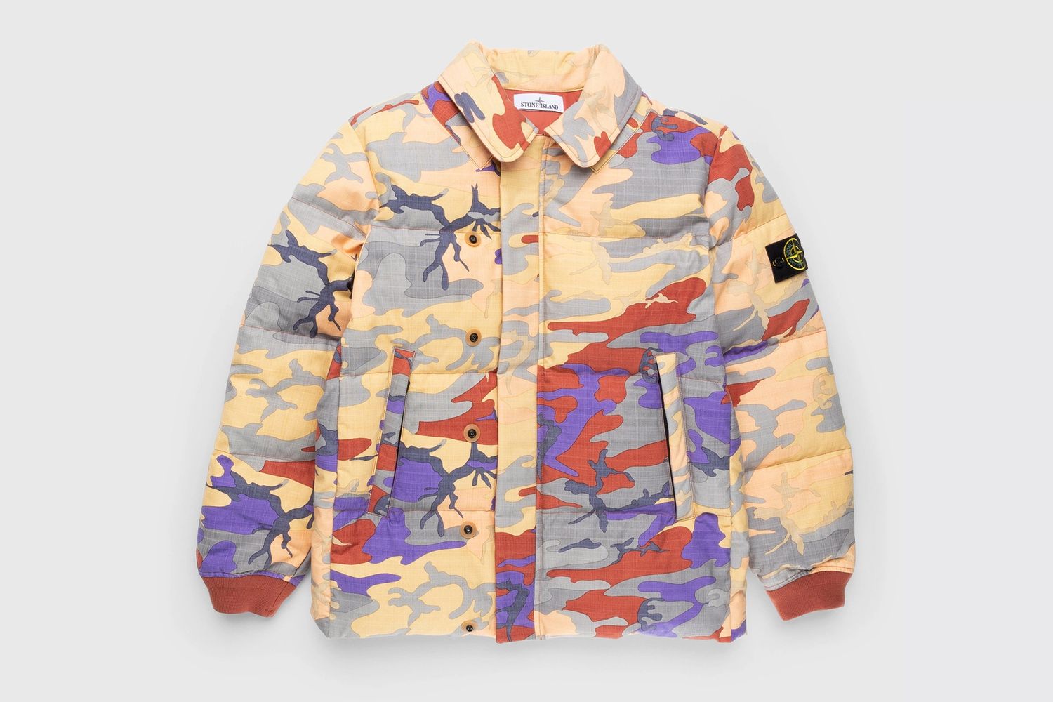 Heritage Camo Ripstop Nylon Down Jacket