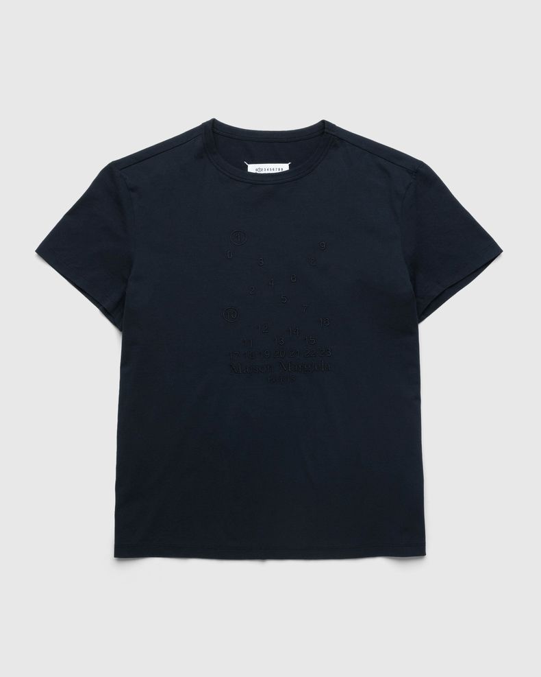 Numerical Logo T-Shirt Grey