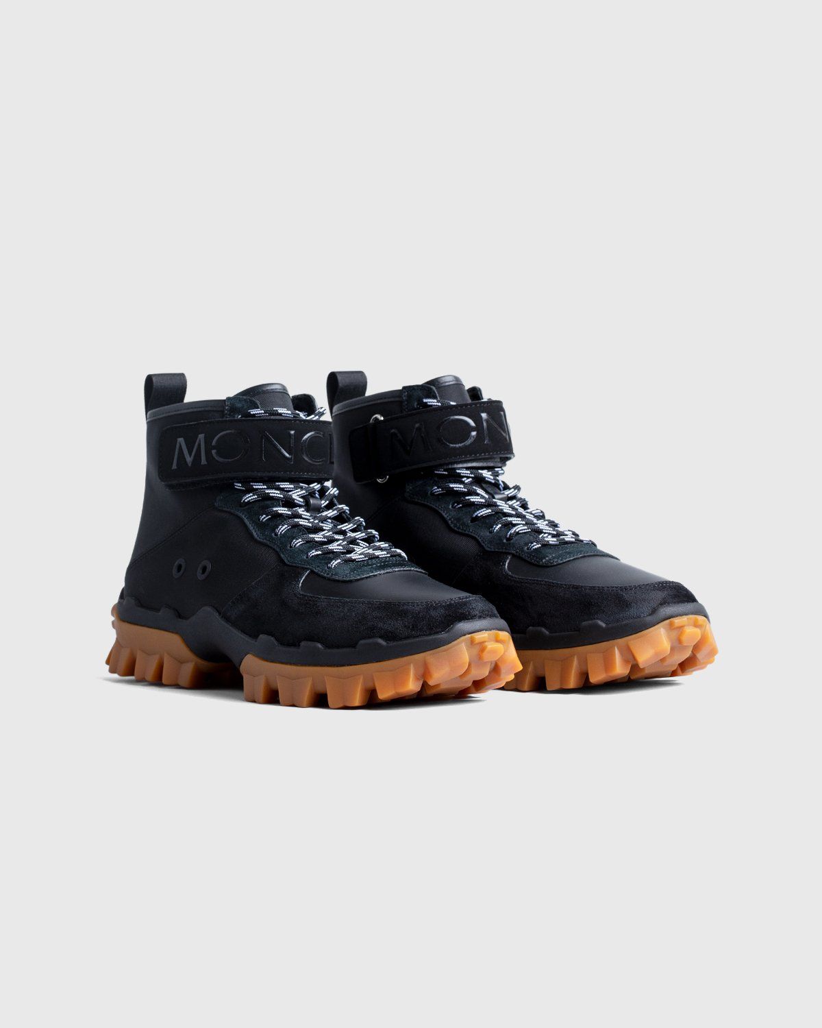 Moncler Genius – Recycled Hugo Shoes - Hiking Boots - Black - Image 3