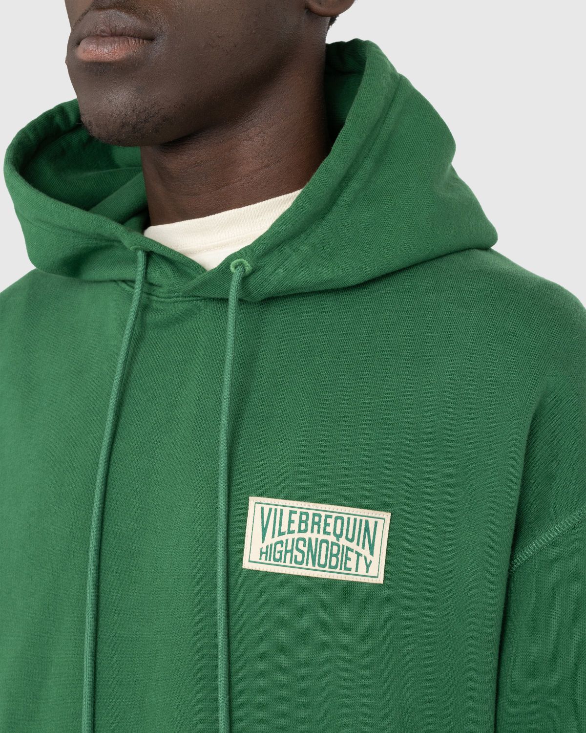 Vilebrequin x Highsnobiety – Logo Hoodie Green - Sweats - Green - Image 5