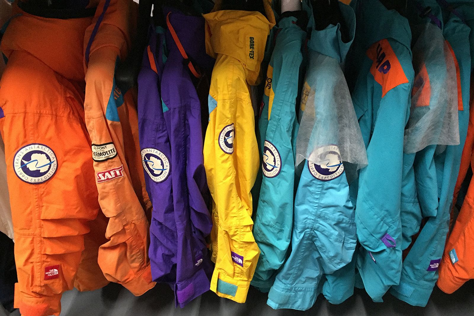 Expedition jackets, shot by Haas at the W. L. Gore US archive