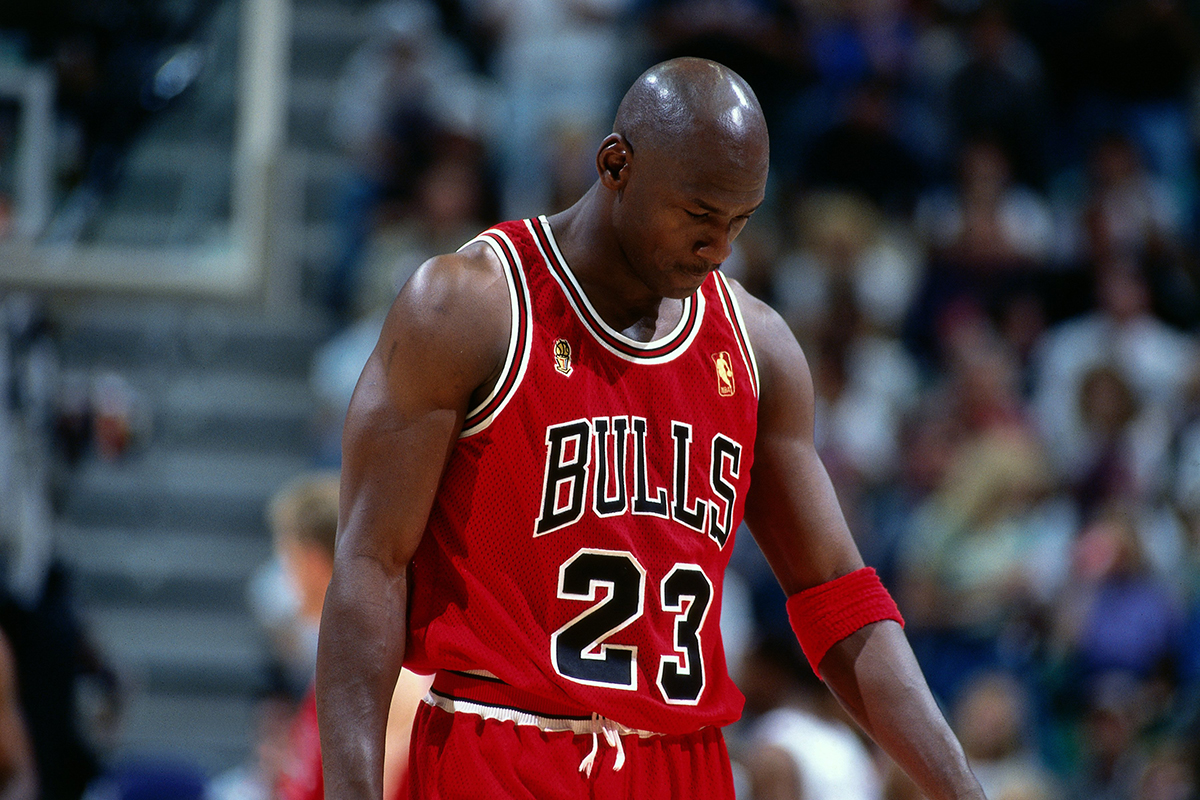 Michael Jordan Chicago Bulls Flu Game
