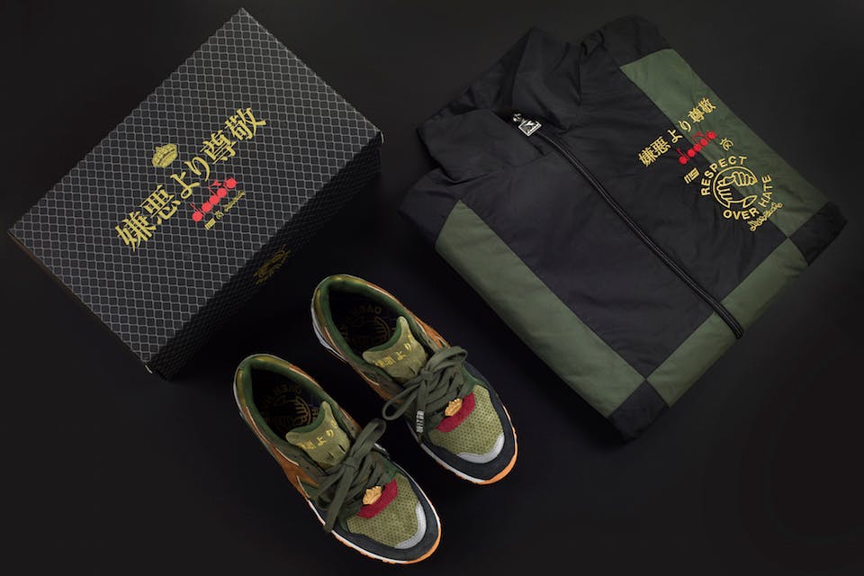 24 kilates mita sneakers mighty crown diadora n9002 respect hate Diadora N.9002