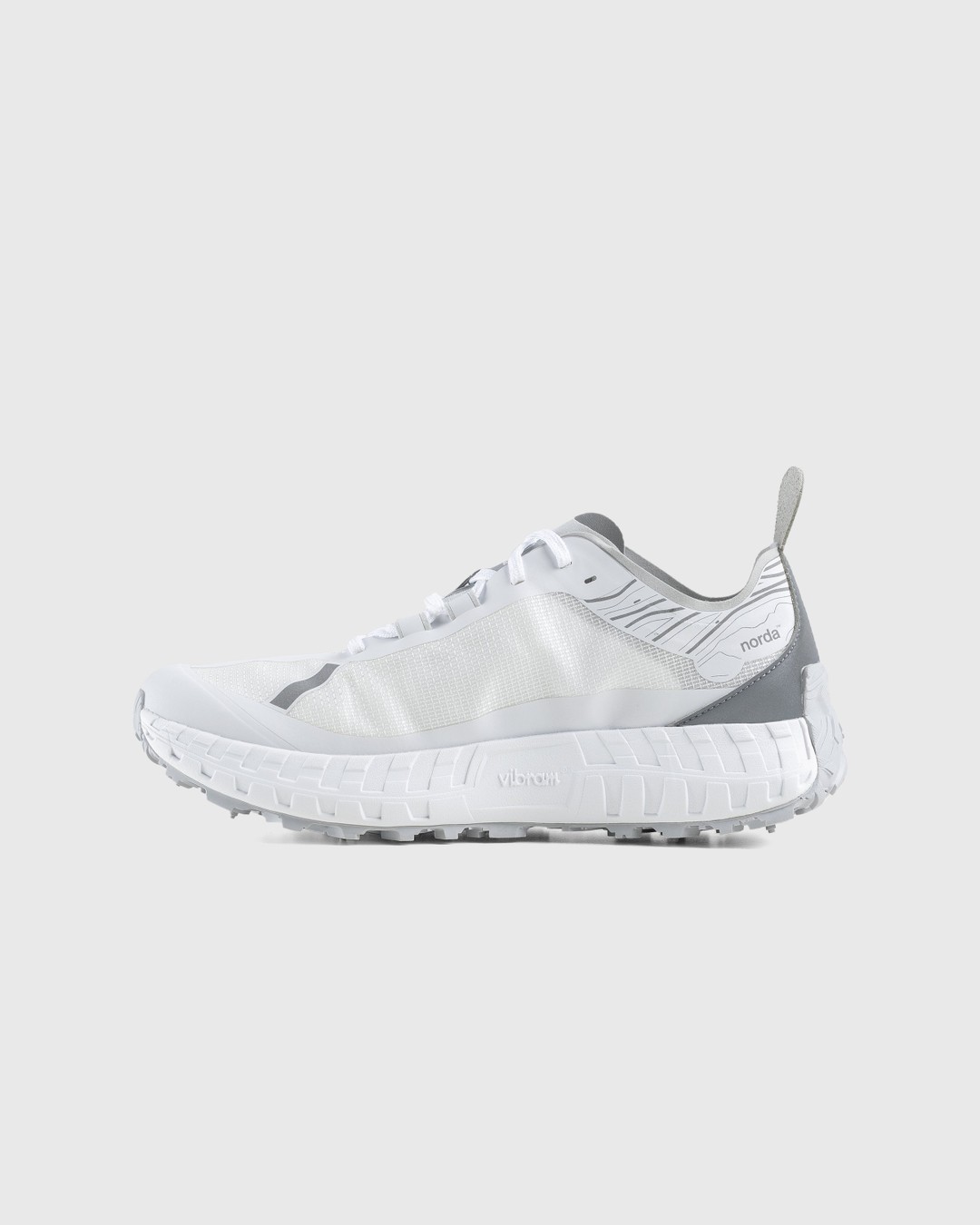 Norda – 001 M White/Grey - Low Top Sneakers - White - Image 2