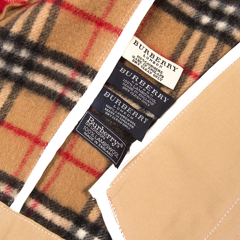 clothsurgeon Made a Jacket Out of Vintage Burberry Scarves