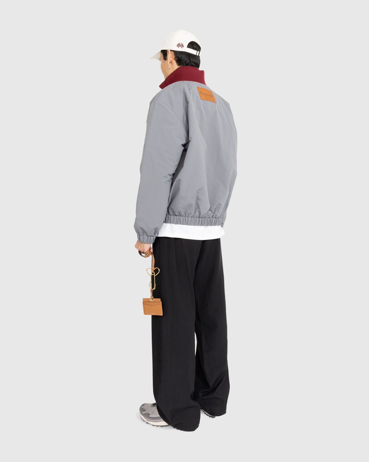J.W. Anderson – Contrast Zip Front Blouson Grey - Outerwear - Grey - Image 4